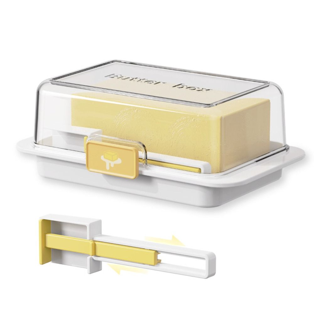 Kitchen Baking Storage Containers - Doorzichtige deksel Boteropslagdoos Stofdicht Herbruikbare botersnijderdoos