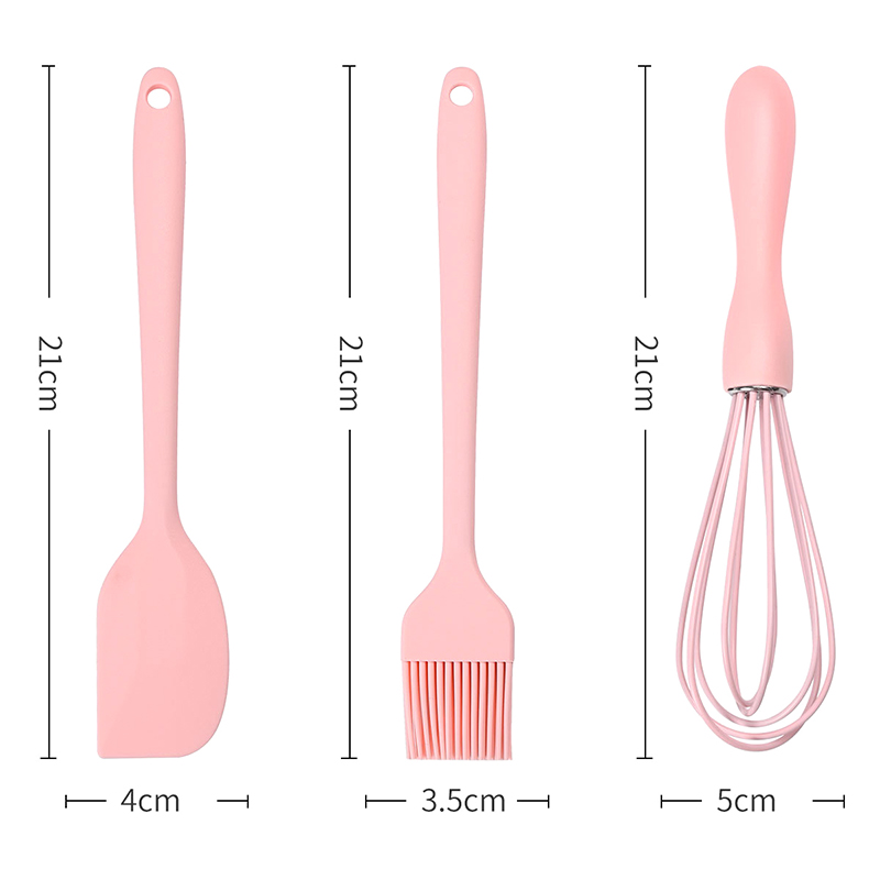 Kitchen Baking Brush - 3 STKS/SET Huishoudelijke Eierklopper Barbecue Olieborstel