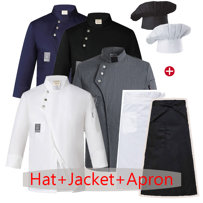 Kitchen Set Bakery - Koksjassen met lange mouwen Restaurant Uniform