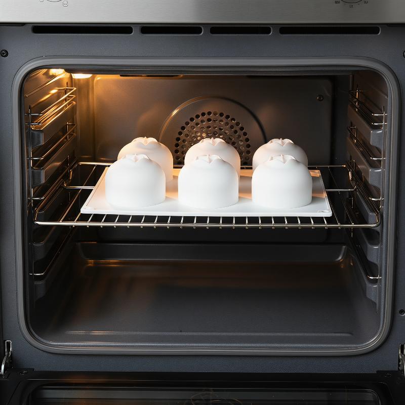 Kitchen Baking Molds - 6-delige siliconen mal in de vorm