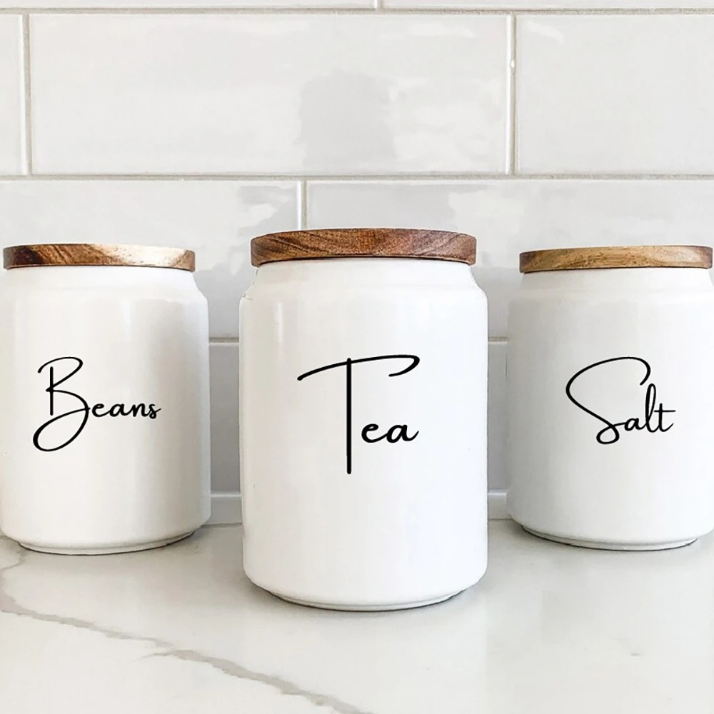Kitchen Baking Quotes - Keukenorganisatie Etiketten voor blikken en potten