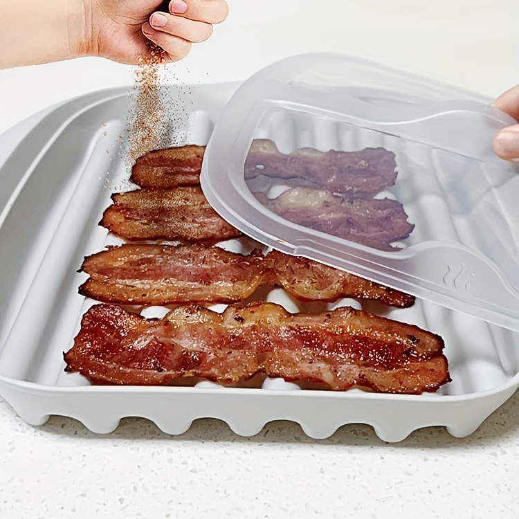 Kitchen Essentials Baking Tray - Magnetron Bacon Kookplaat Drainage Ontwerp voor