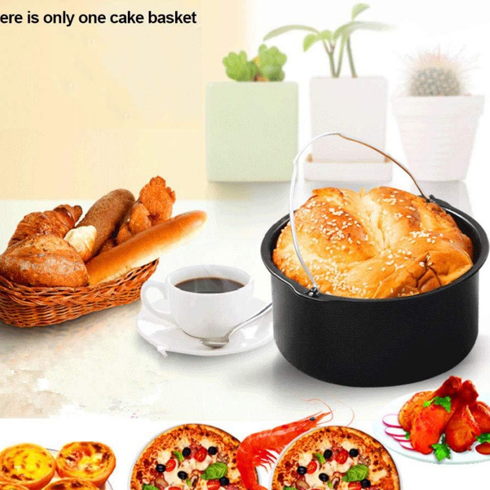 Kitchen Essentials Baking Tray - Universele Airfryer Bakaccessoires Roestvrijstalen bakplaat Grillrek