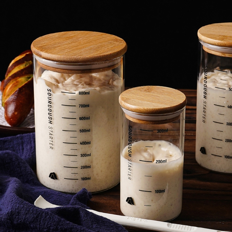 Kitchen Baking Storage Containers - Zuurdesem Proofing Pot Keuken Bakaccessoire Praktische