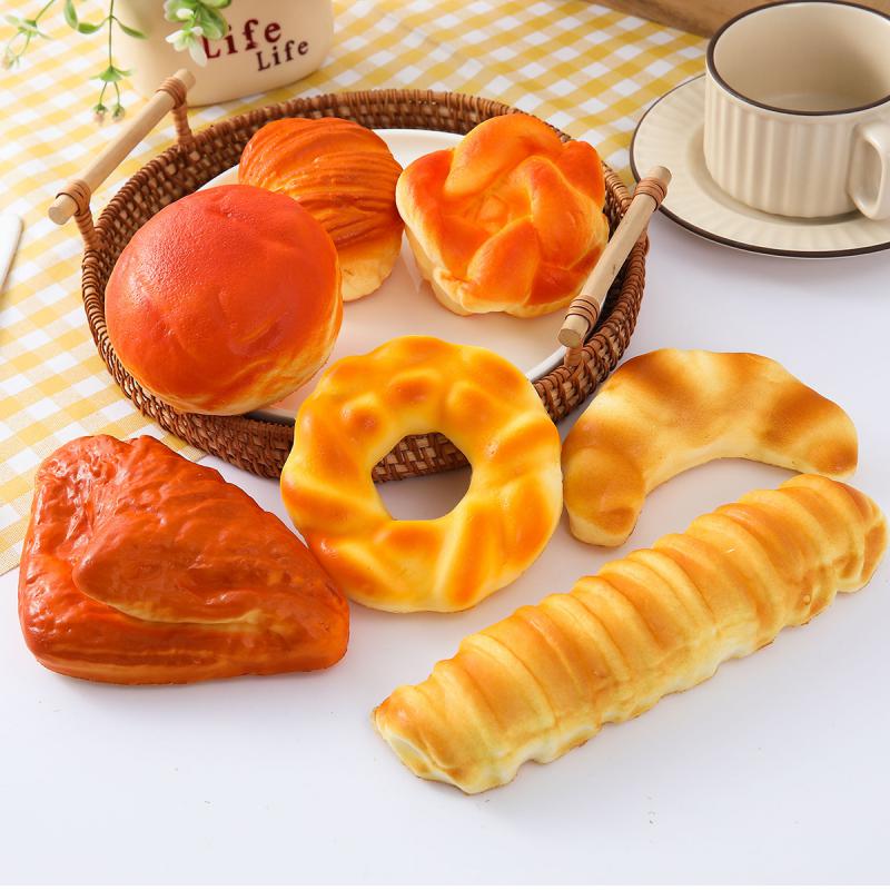 Kitchen Set Bakery - Pu Kunstmatige Broodset Levensechte Faux Voedsel