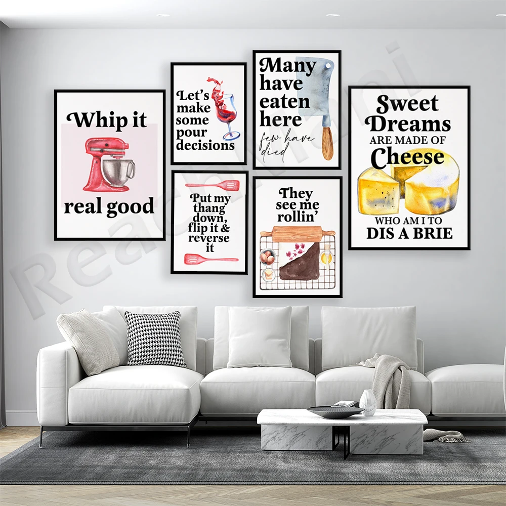 Grappige bakken citaten poster - Kitchen Baking Quotes recensie en prijs
