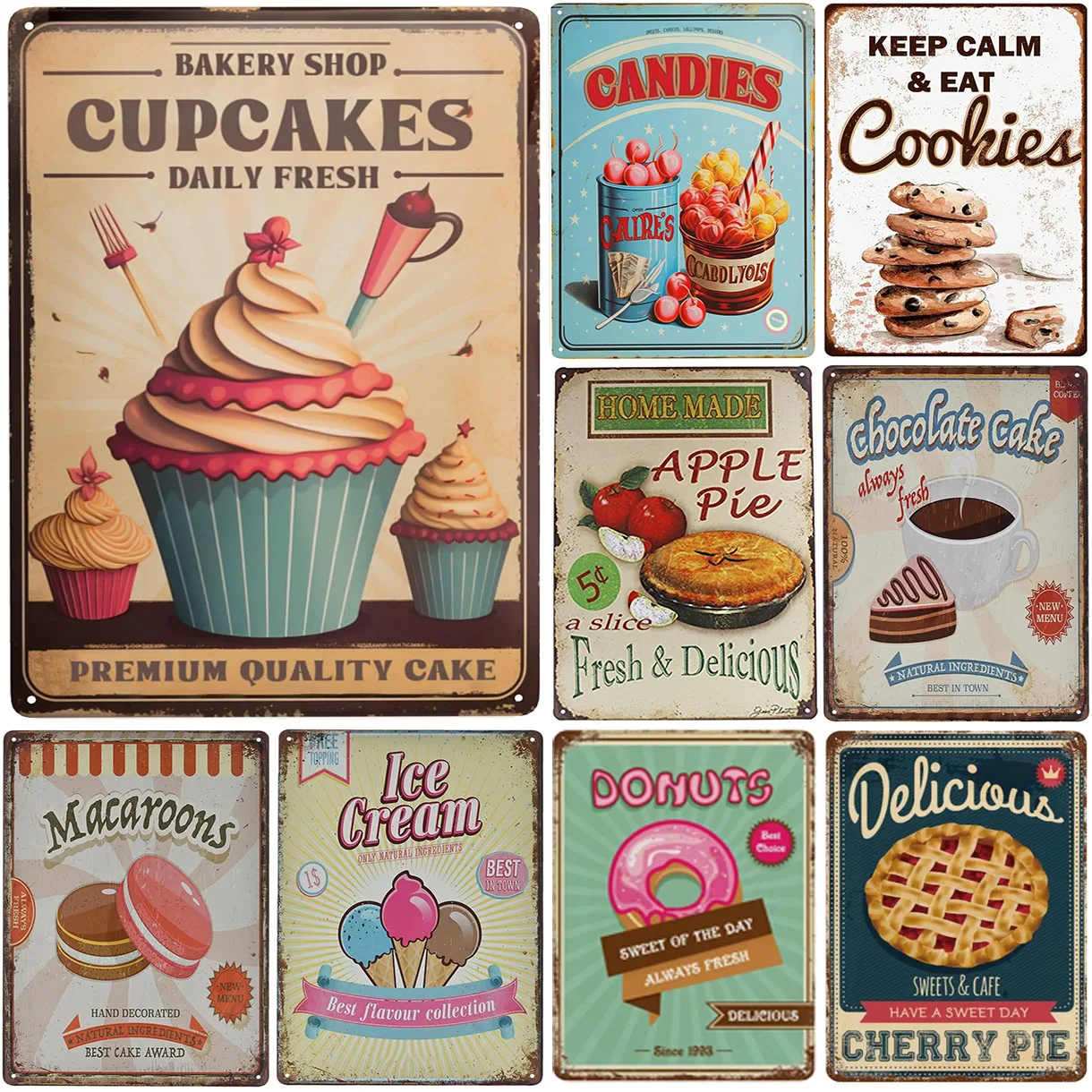 HD Tinbord Vintage Bakkerij De - Kitchen Set Bakery recensie en prijs