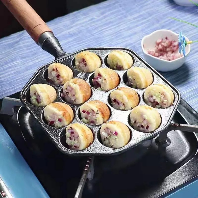 Bakken Takoyaki Pan 14 Gaten G - Kitchen Baking Brush recensie en prijs