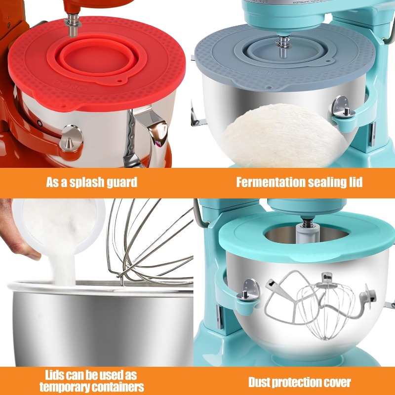 Siliconen mixerkomdeksel compa - Kitchen Aid Baking Lid recensie en prijs