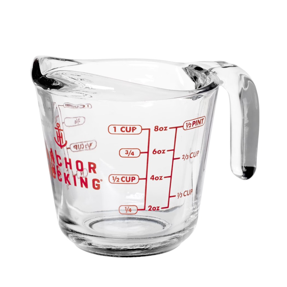 2-delige glazen maatbekersset  - Kitchen For Baking recensie en prijs