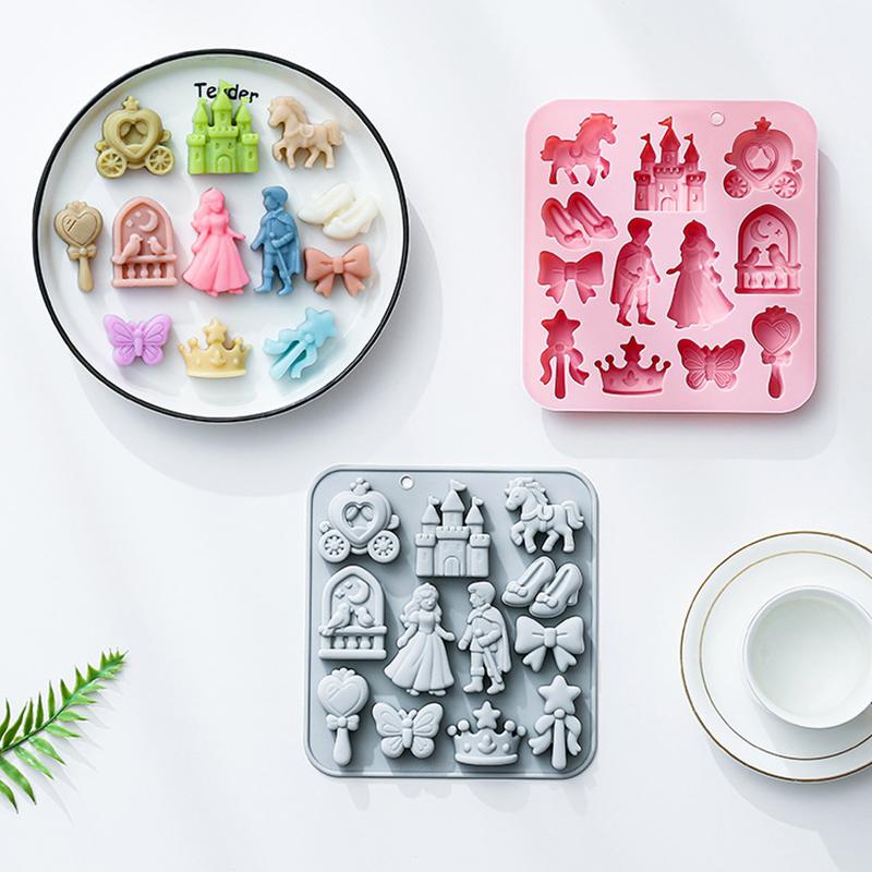🌸 12-delige prins, prinses sil - Kitchen Baking Molds recensie en prijs