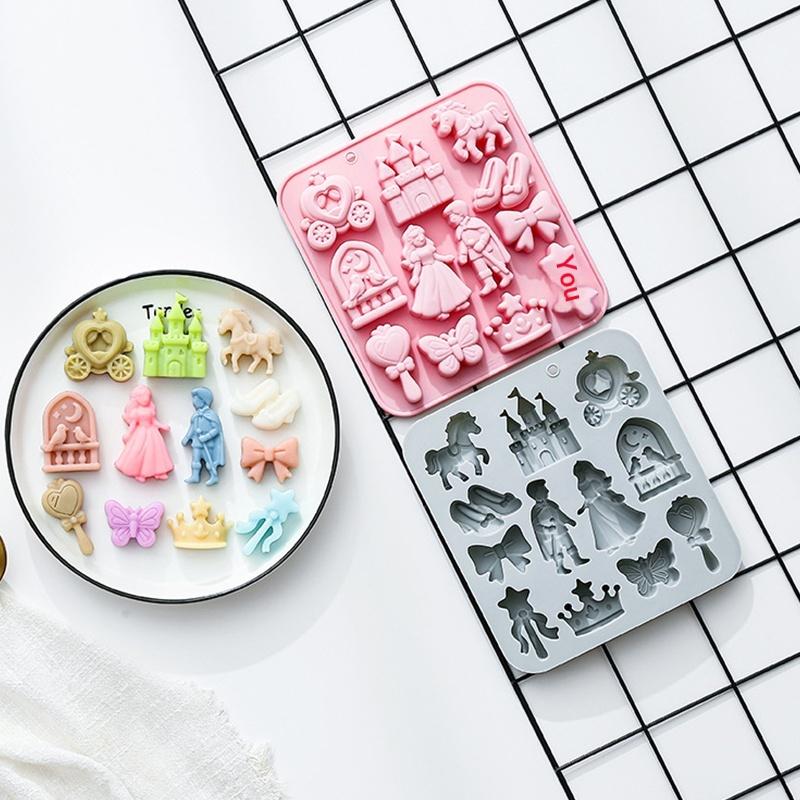 🌸 12-delige prins, prinses sil - Kitchen Baking Molds recensie en prijs