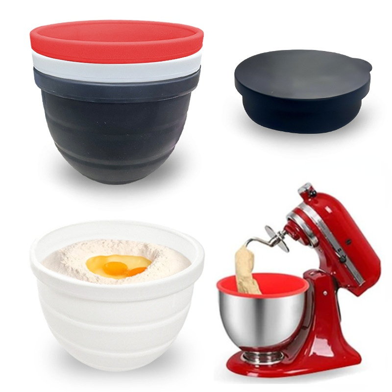 Opvouwbare siliconenkom met de - Kitchen Aid Baking Lid recensie en prijs