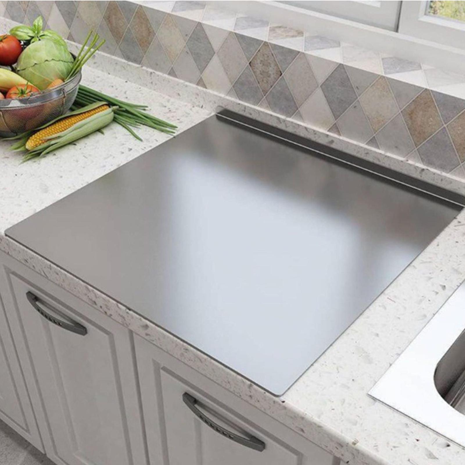Roestvrijstalen snijplank met  - Kitchen For Baking recensie en prijs