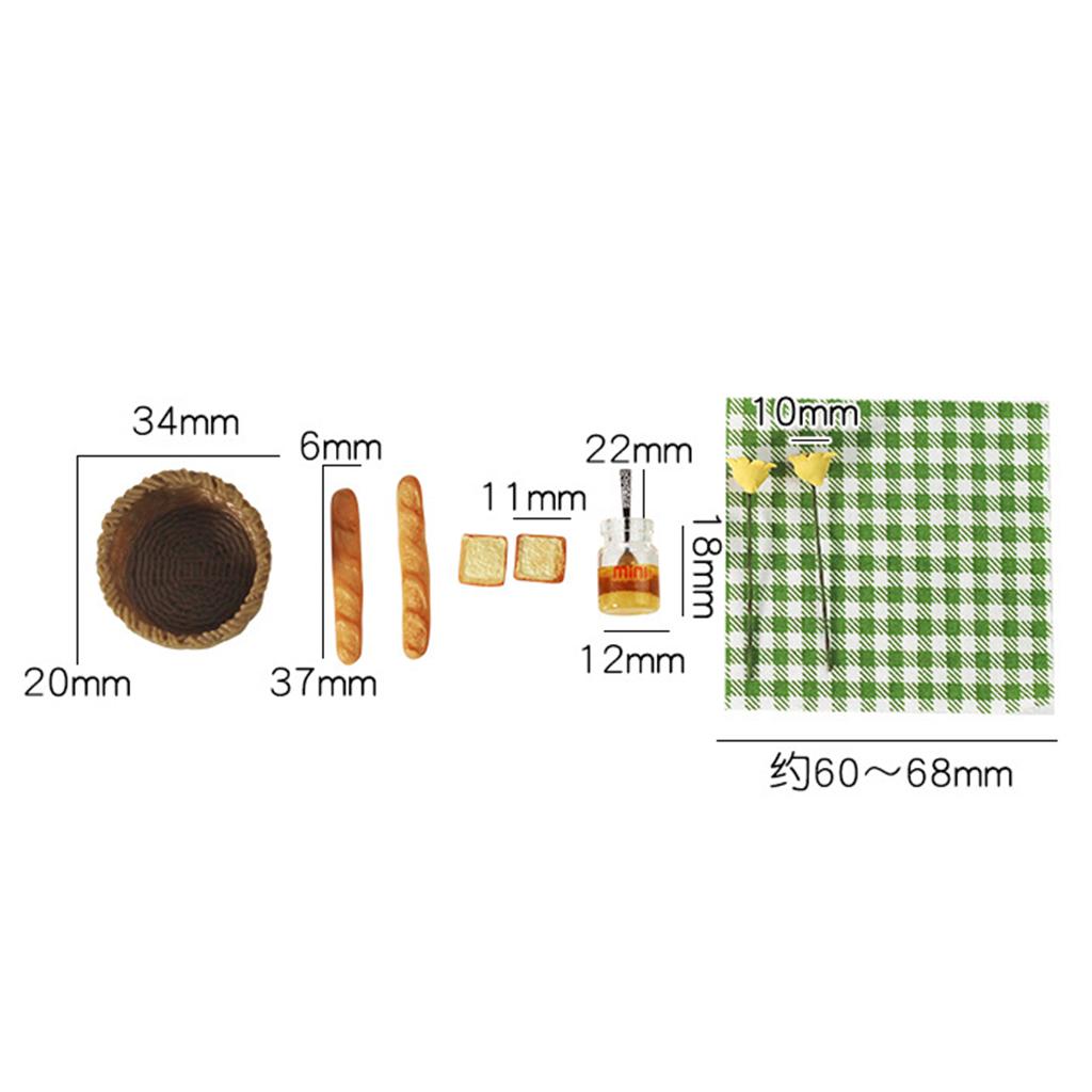1:12 Schaal Mini Voedsel Poppe - Kitchen Set Bakery recensie en prijs