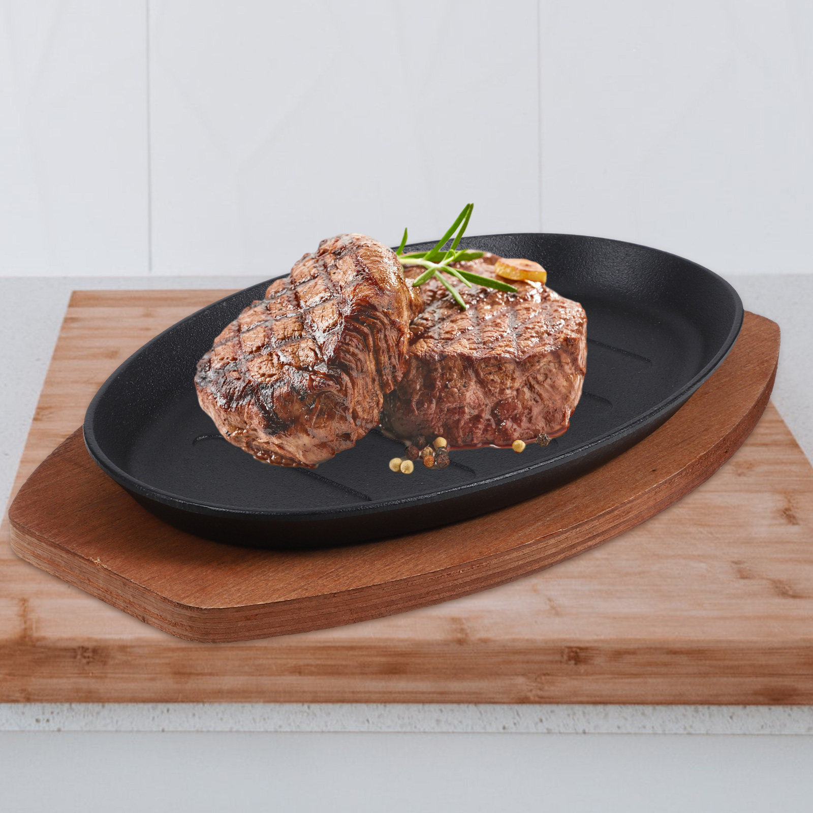 1 Set IJzeren Grillpan Steakpl - Kitchen Essentials Baking Tray recensie en prijs