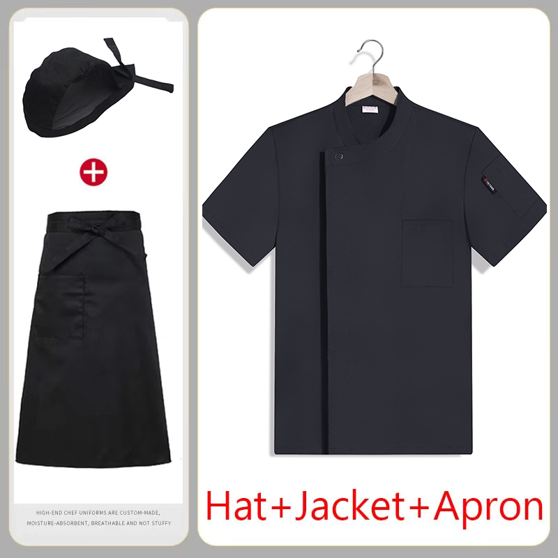Zomer chef-kok uniform 3-set a - Kitchen Set Bakery recensie en prijs