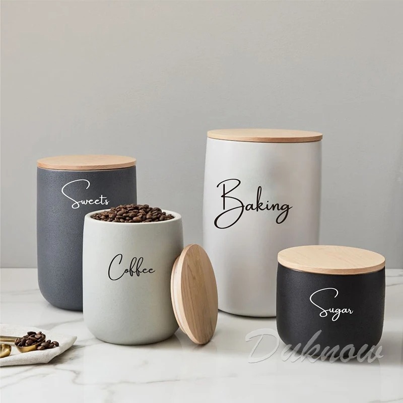 Keukenorganisatie Etiketten vo - Kitchen Baking Quotes recensie en prijs