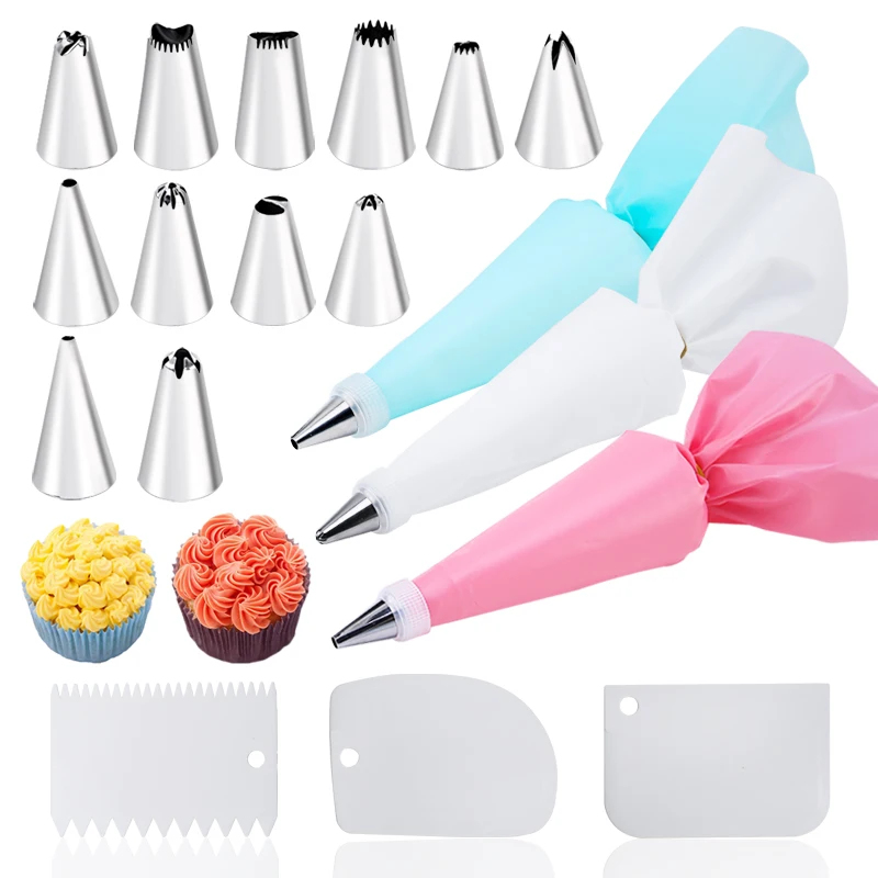 6-24-delige set spuitzakken en - Kitchen Set Bakery recensie en prijs