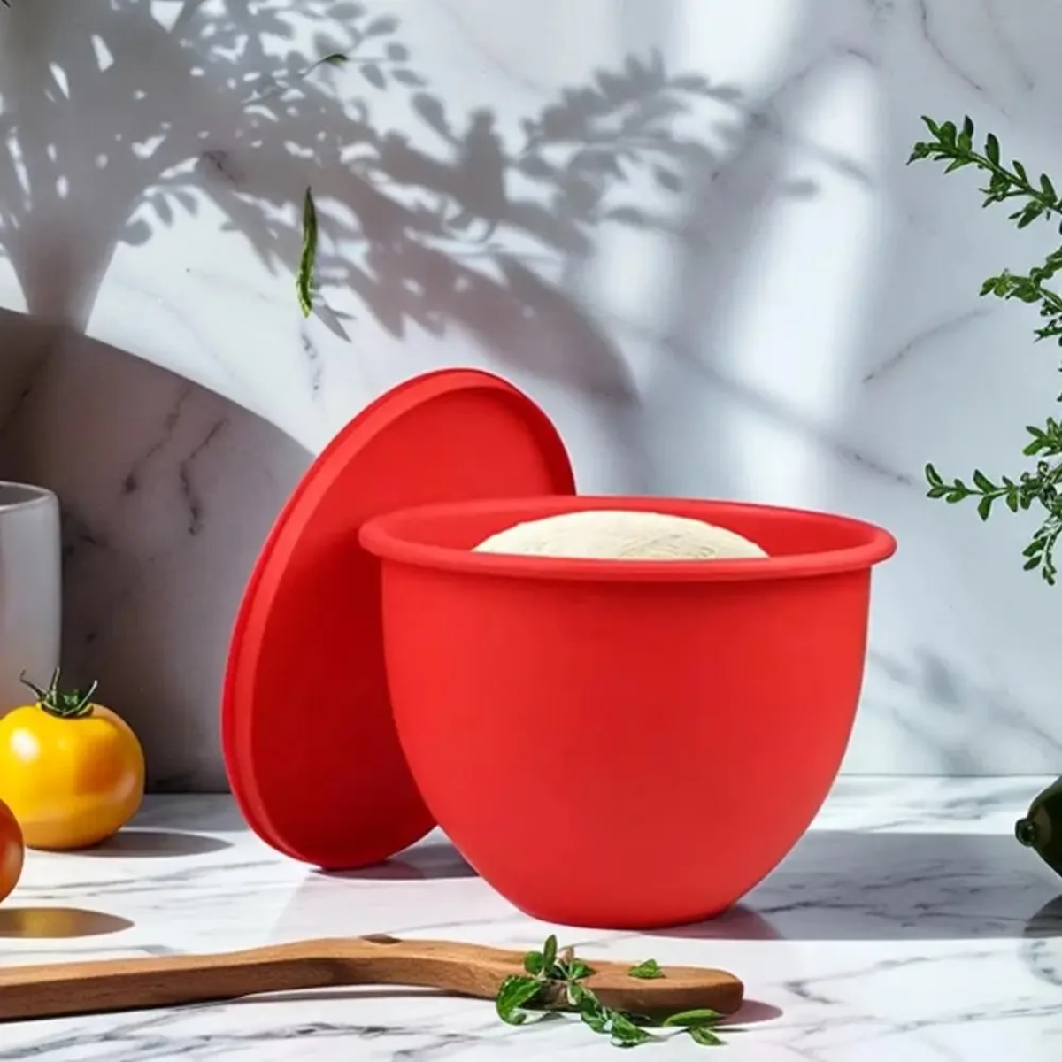 Siliconen mixerkomvoering met  - Kitchen Aid Baking Lid recensie en prijs