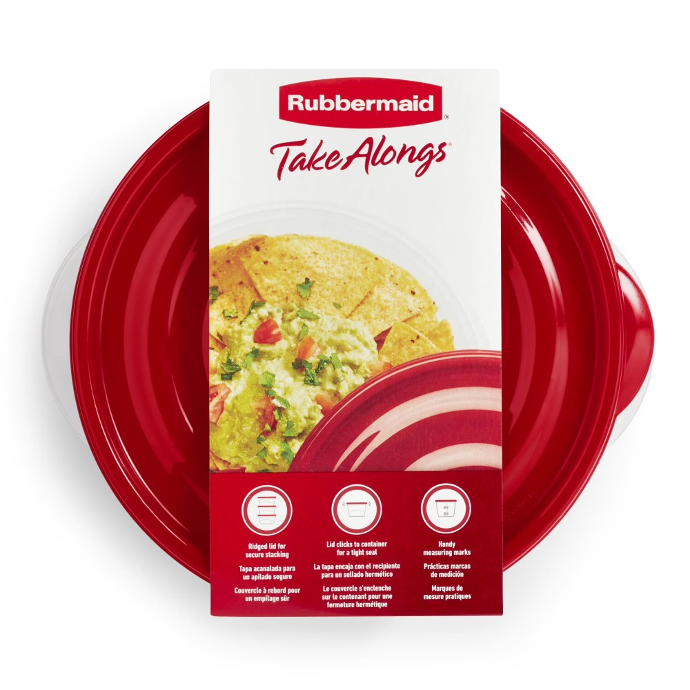 Grote ronde voedselbewaarconta - Kitchen Baking Storage recensie en prijs