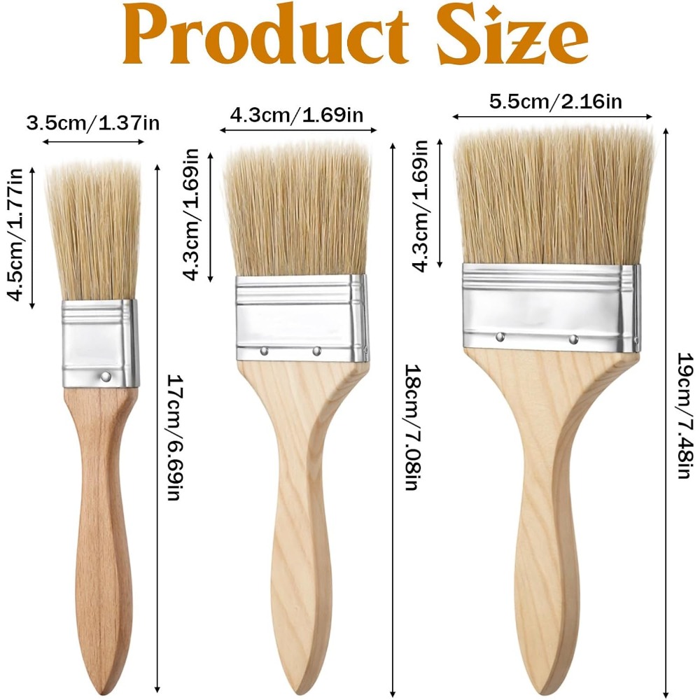 Set van 3 bakkwasten voor gebr - Kitchen Baking Brush recensie en prijs