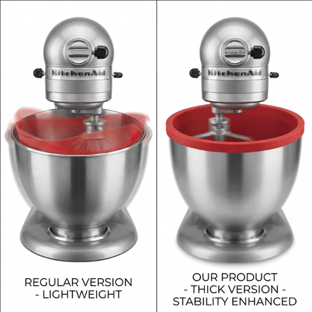 Siliconen kom met deksels voor - Kitchen Aid Baking Lid recensie en prijs