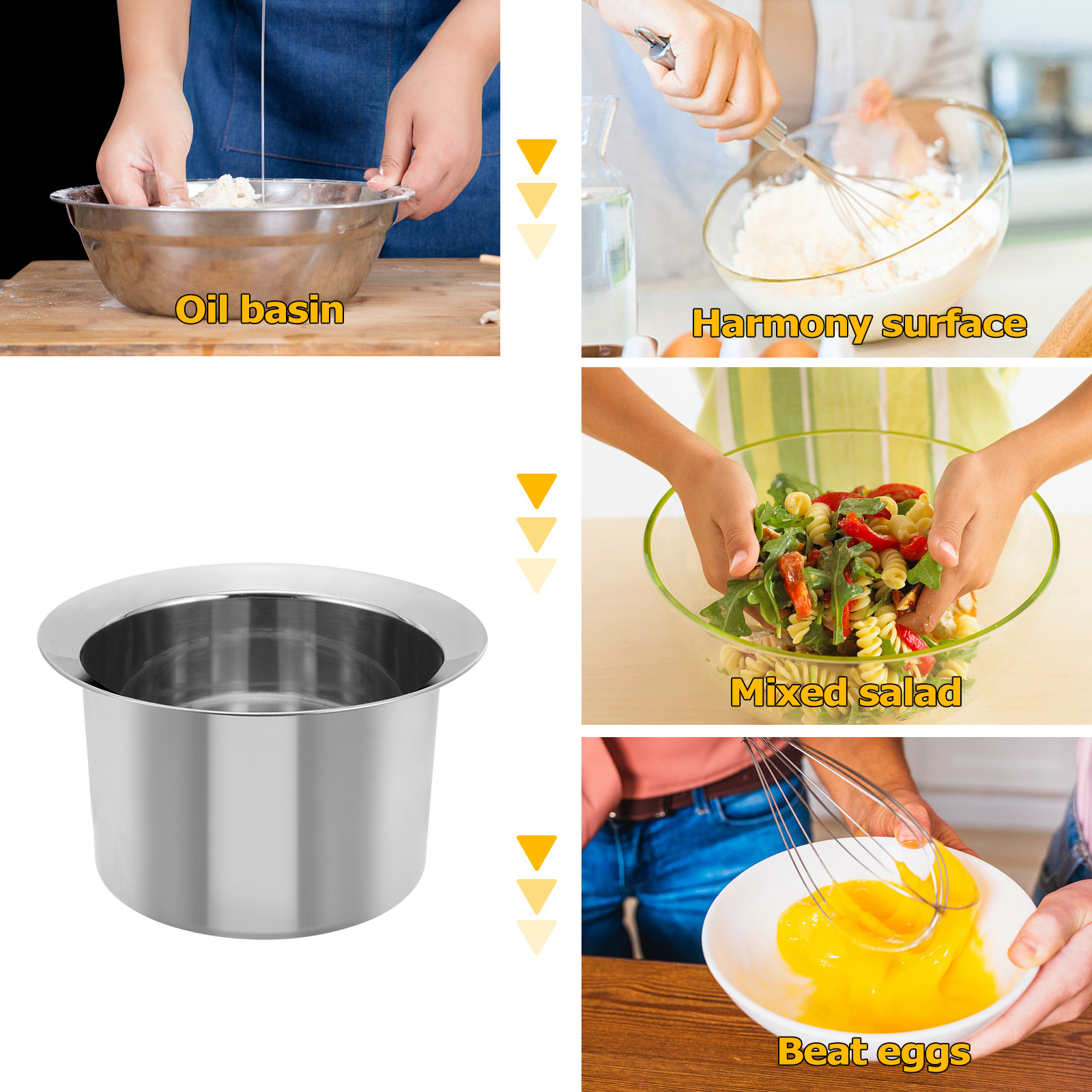 RVS Oliebak Multifunctionele K - Kitchen Baking Storage Containers recensie en prijs