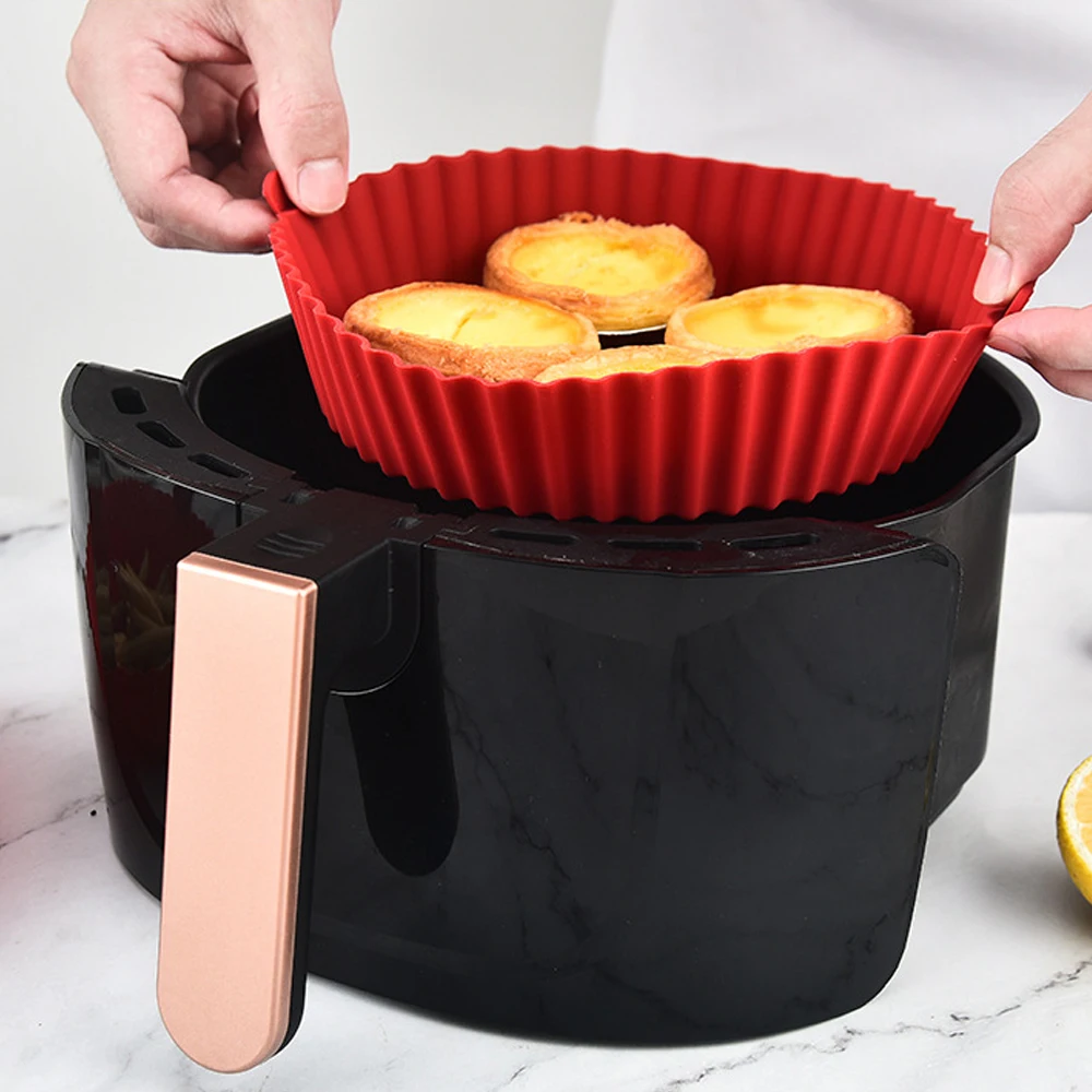 Ronde luchtfriteuse siliconen  - Kitchen Essentials Baking Tray recensie en prijs