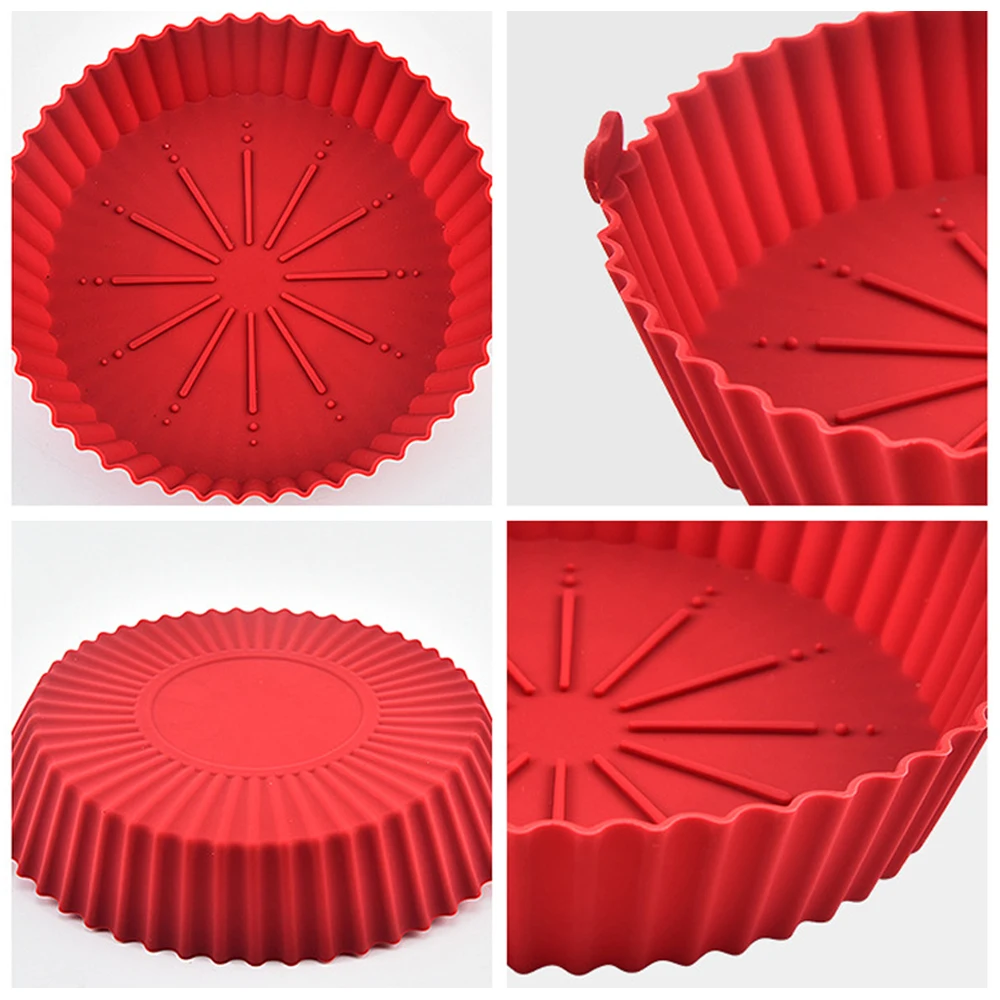 Ronde luchtfriteuse siliconen  - Kitchen Essentials Baking Tray recensie en prijs
