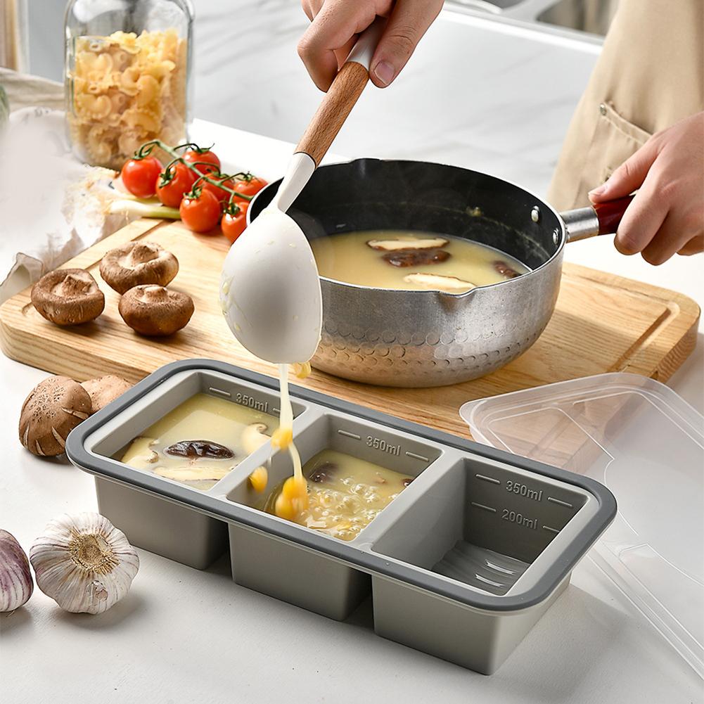 Vriesvormen voor het bewaren v - Kitchen Baking Storage Containers recensie en prijs