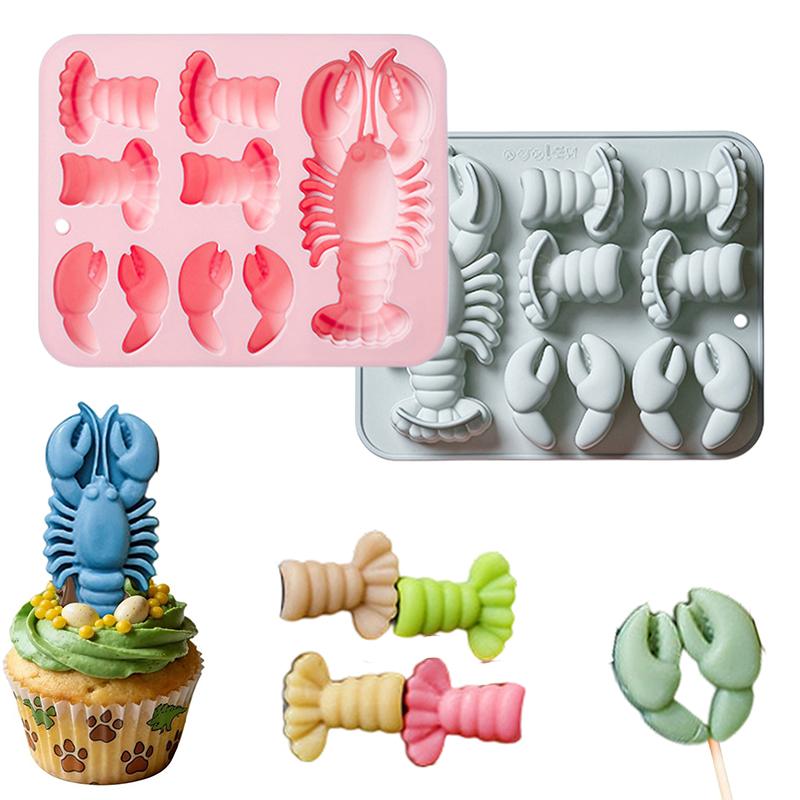 Kreeft siliconen chocoladevorm - Kitchen Baking Molds recensie en prijs