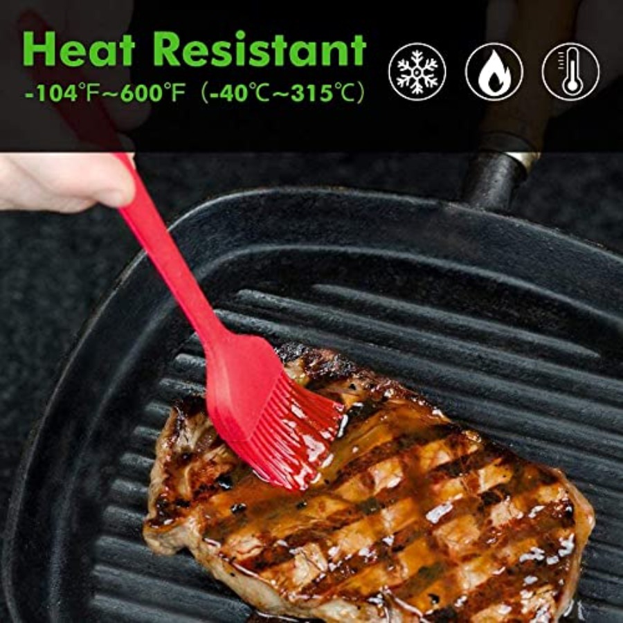 Silicone bakkwast - 2 stuks 10 - Kitchen Baking Brush recensie en prijs