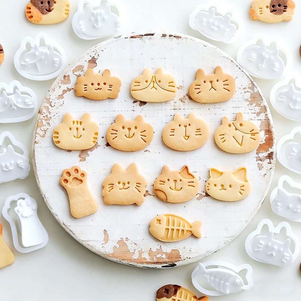 Schattige Kitten DIY Stempel K - Kitchen Baking Storage recensie en prijs