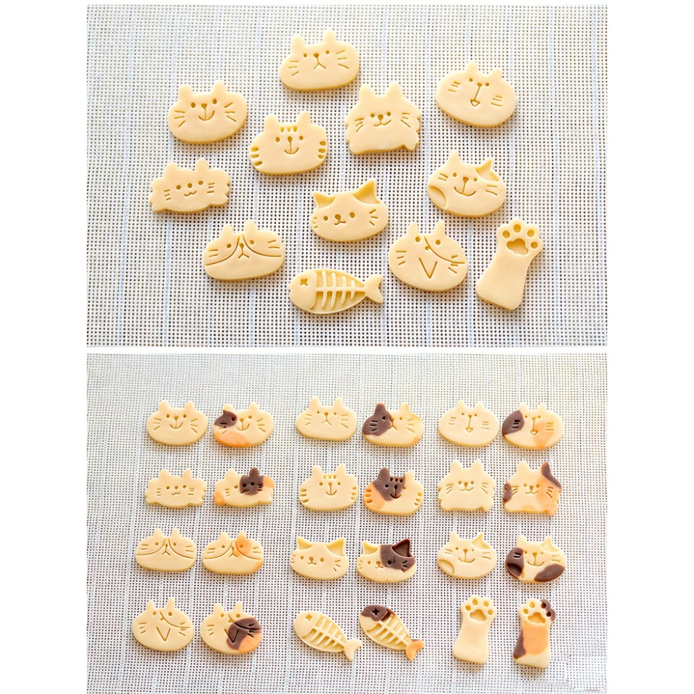 Schattige Kitten DIY Stempel K - Kitchen Baking Storage recensie en prijs