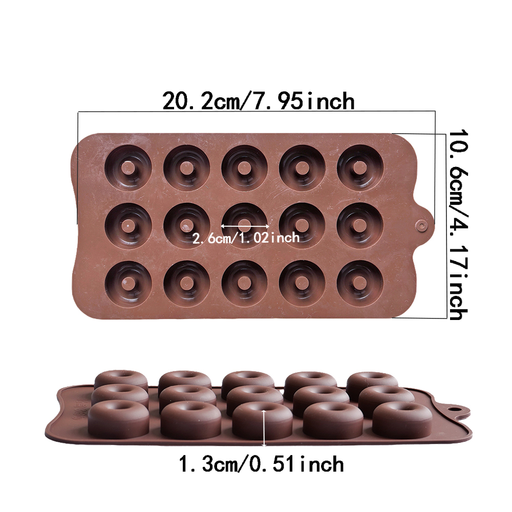 1 st 15 gaten donutvormige DIY - Kitchen Baking Molds recensie en prijs