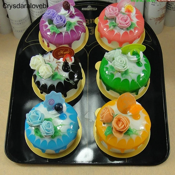 6 stks/set Simulatie Rose Cake - Kitchen Set Bakery recensie en prijs