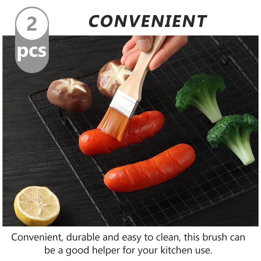 2 stuks nylon bedruipborstel v - Kitchen Baking Brush recensie en prijs