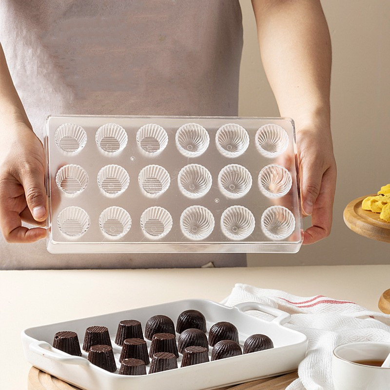 Plastic chocoladevormen PS Tra - Kitchen Baking Molds recensie en prijs