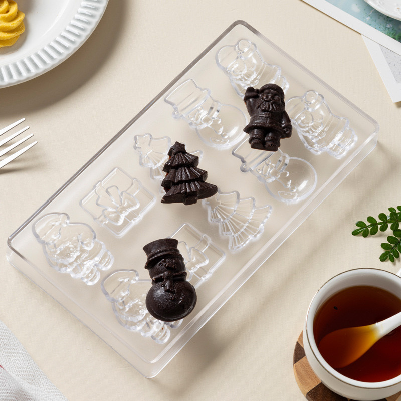 Plastic chocoladevormen PS Tra - Kitchen Baking Molds recensie en prijs