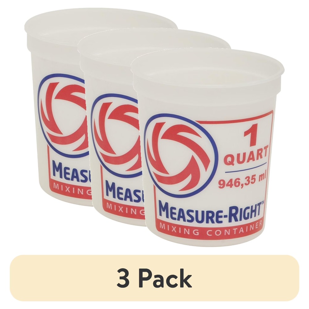 Ronde plastic mengbeker 1 kwar - Kitchen For Baking recensie en prijs