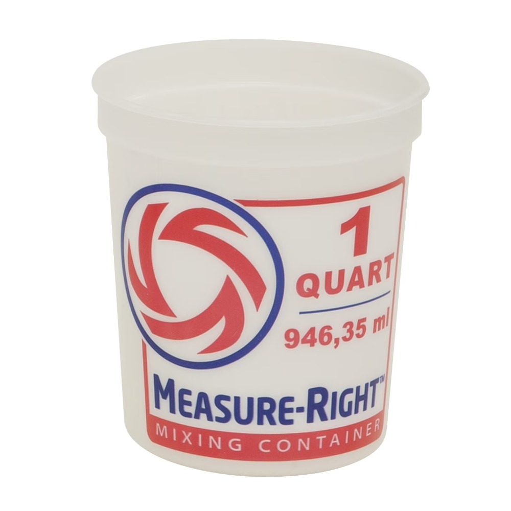 Ronde plastic mengbeker 1 kwar - Kitchen For Baking recensie en prijs