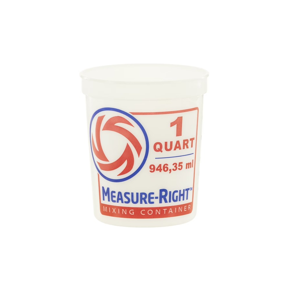 Ronde plastic mengbeker 1 kwar - Kitchen For Baking recensie en prijs