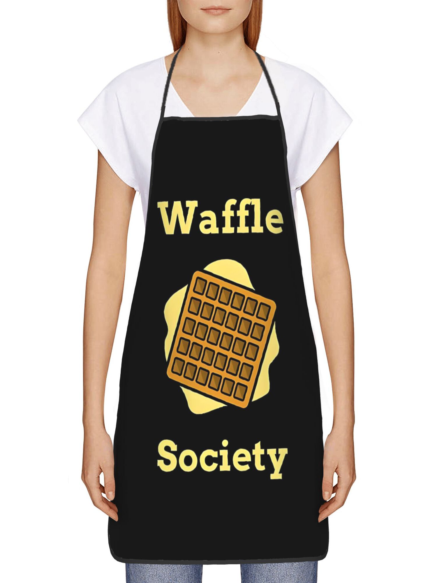 Waffle Society keukenschort -  - Kitchen Baking Quotes recensie en prijs