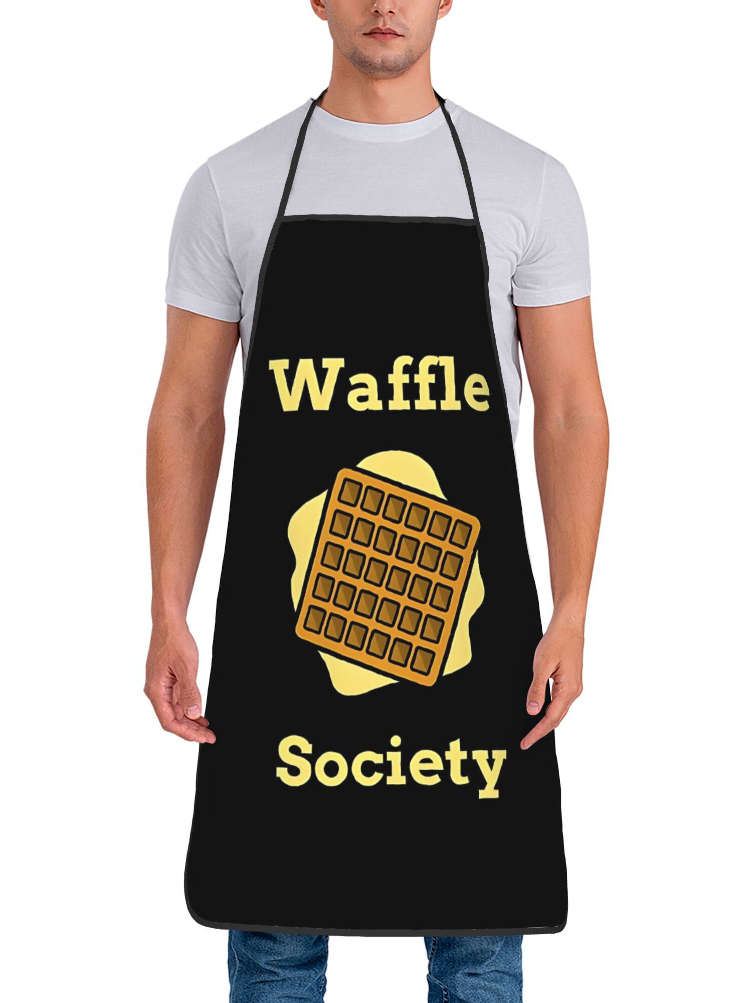 Waffle Society keukenschort -  - Kitchen Baking Quotes recensie en prijs