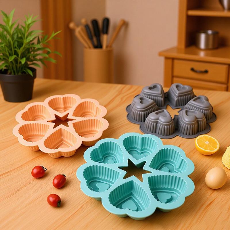 Anti-aanbak siliconen hartvorm - Kitchen Essentials Baking Tray recensie en prijs